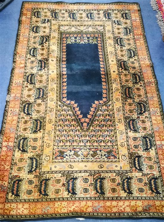 A North West Persian prayer rug 174 x 106cm